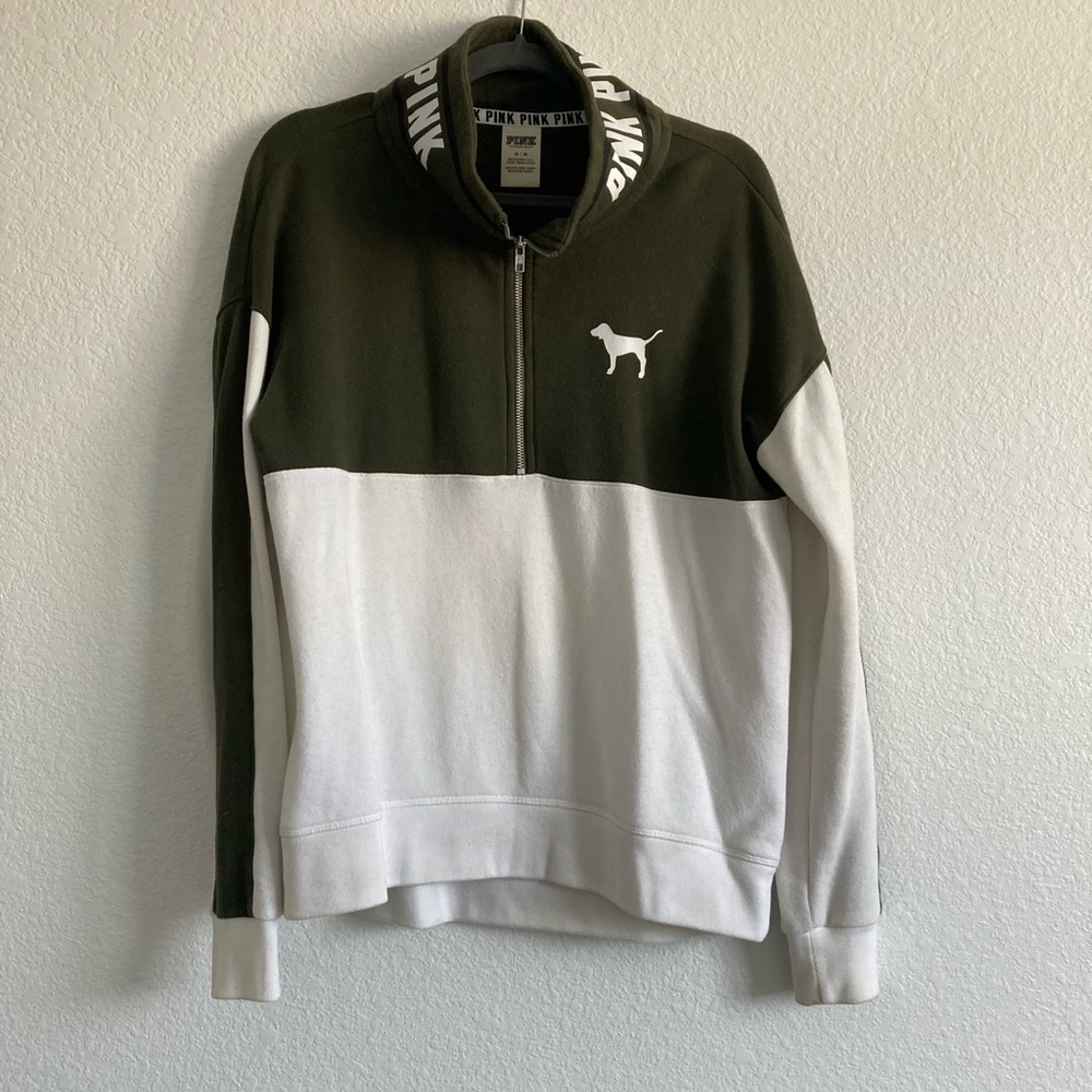 Victoria’s Secret PINK Varsity 1/4 Zip